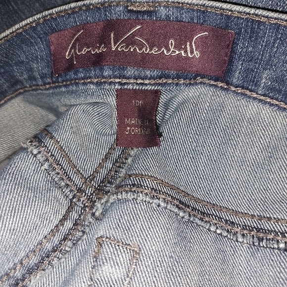Gloria Vanderbilt Amanda jeans size 10P - Picture 6 of 6
